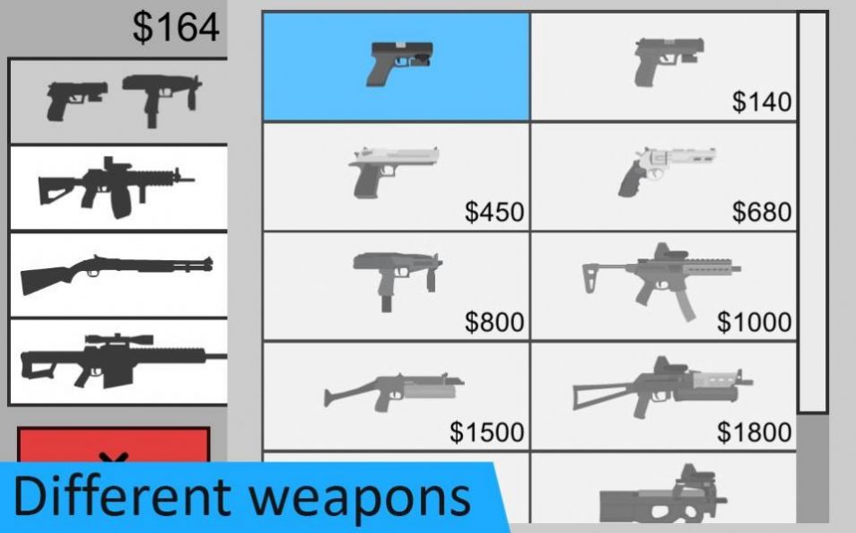 末日城市僵尸战争游戏中文版(Flat Zombies Cleanup Defense) v1.9.7图1
