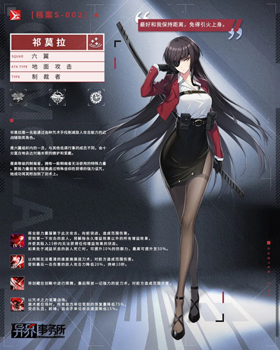 异界事务所祁莫拉值得培养吗?祁莫拉技能强度评估