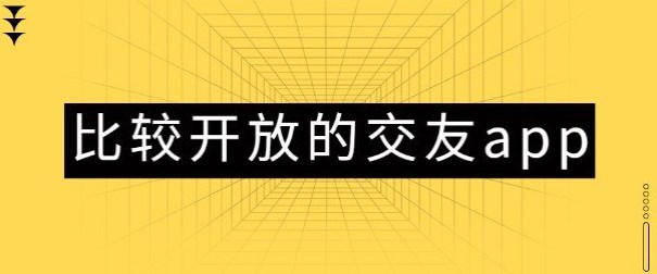 哪个交友软件比较开放-比较开放的社交软件有哪些-开放交友软件排行榜