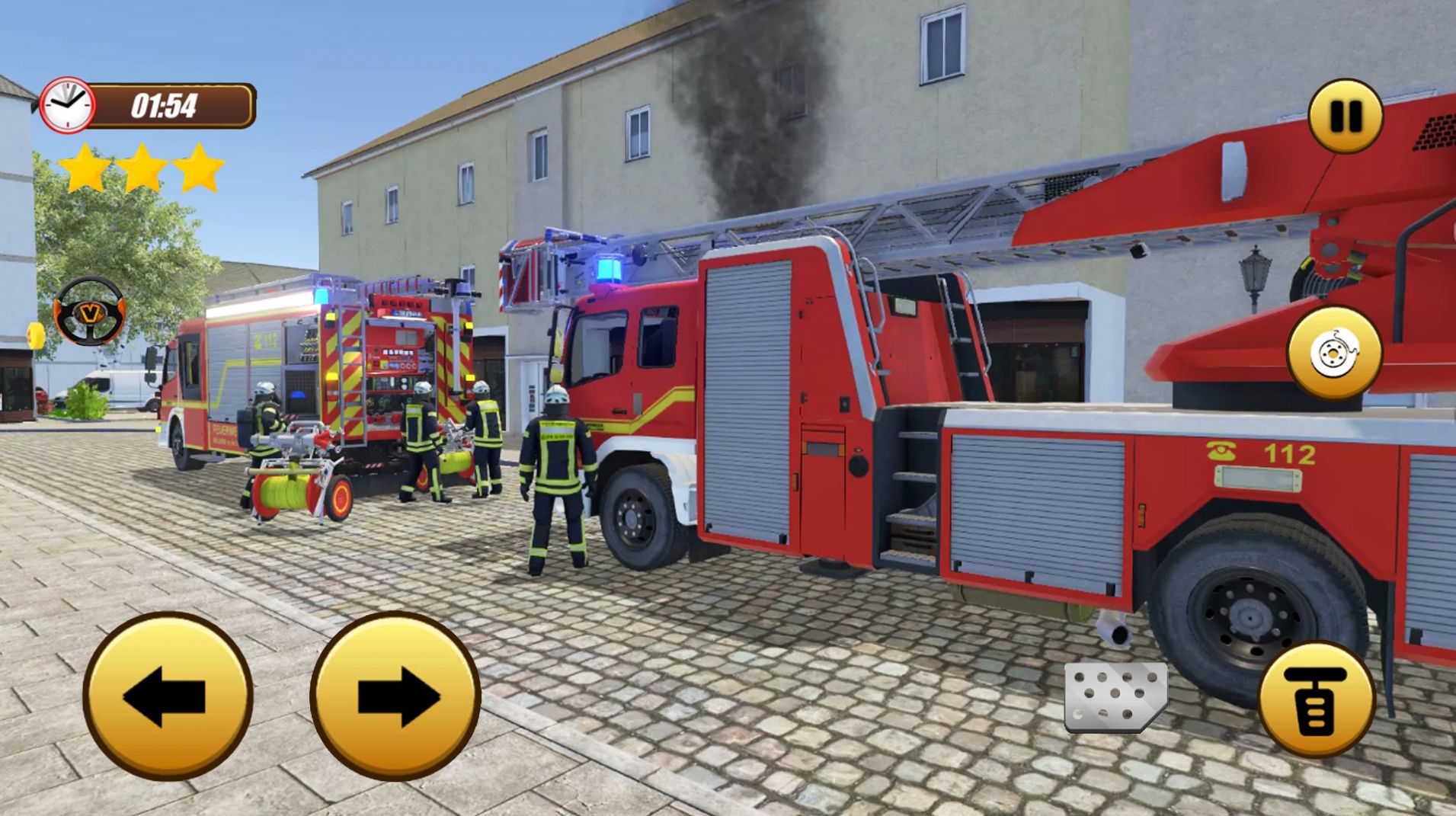 消防车出车模拟游戏中文版图片1