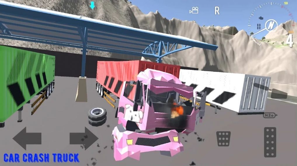 汽车碰撞卡车游戏官方安卓版 v1.0图1
