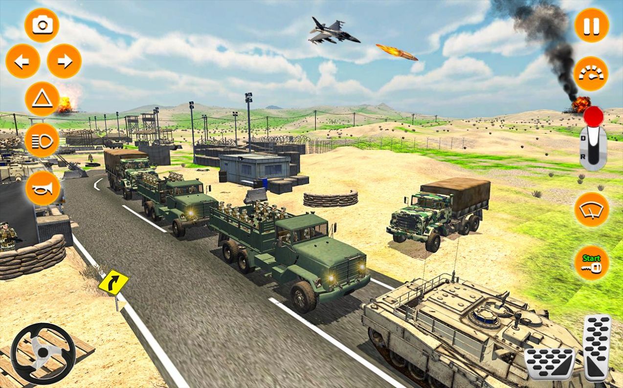 陆军卡车驾驶模拟卡车器游戏安卓手机版图片1